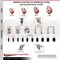 Service Caster 3.5 Inch 316SS Red Poly Swivel 7/8 Inch Expanding Stem Caster Lock Brake SCC SCC-SS316TTLEX20S3514-PPUB-RED-78 - alternate 3
